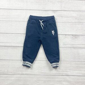 Baby Gap Toddler Jogger Sweatpants Drawstring Ribbed Cuffs NY 18-24 Months